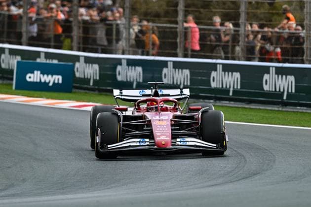 30th August 2025; Circuit Zandvoort, Zandvoort, North Holland, Netherlands; Formula 1 Heineken Dutch Grand Prix 2025 ; Qualification Day; Charles Leclerc (MON) in the SF-25 of Scuderia Ferrari HP during free practice  GodfreyxPitt