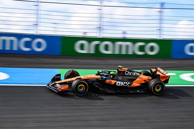 30th August 2025; Circuit Zandvoort, Zandvoort, North Holland, Netherlands; Formula 1 Heineken Dutch Grand Prix 2025 ; Qualification Day; Lando Norris (GBR) in the MCL39 of McLaren F1 Team during free practice  GodfreyxPitt