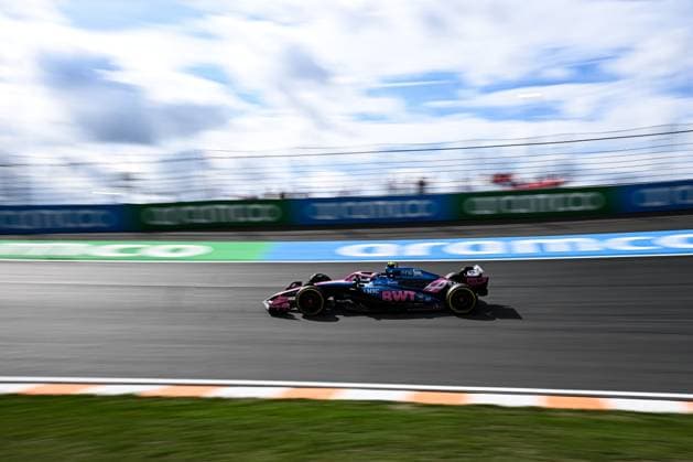 30th August 2025; Circuit Zandvoort, Zandvoort, North Holland, Netherlands; Formula 1 Heineken Dutch Grand Prix 2025 ; Qualification Day; Franco Colapinto (ARG) in the A525 of BWT-Alpine F1 Team during free practice  GodfreyxPitt