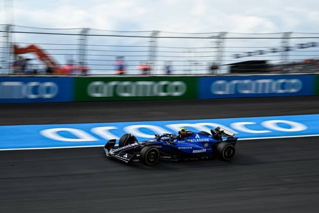 30th August 2025; Circuit Zandvoort, Zandvoort, North Holland, Netherlands; Formula 1 Heineken Dutch Grand Prix 2025 ; Qualification Day; Carlos Sainz (ESP) in the FW47 of Atlassian Williams Racing during free practice  GodfreyxPitt
