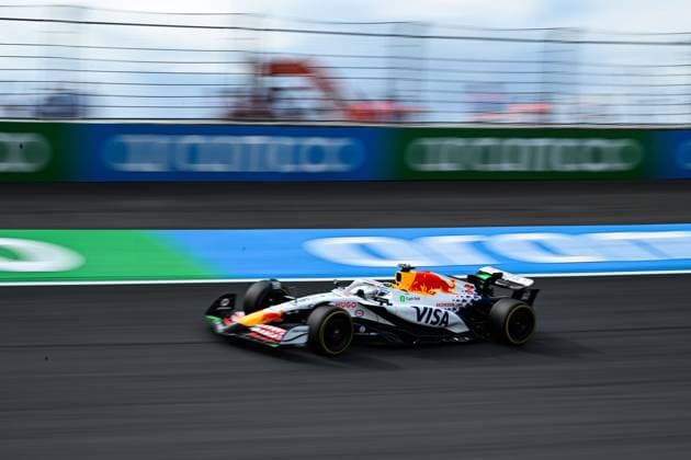 30th August 2025; Circuit Zandvoort, Zandvoort, North Holland, Netherlands; Formula 1 Heineken Dutch Grand Prix 2025 ; Qualification Day; Isack Hadjar (FRA) in the VCARB 02 of Visa Cash App Racing Bulls F1 Team during free practice  GodfreyxPitt