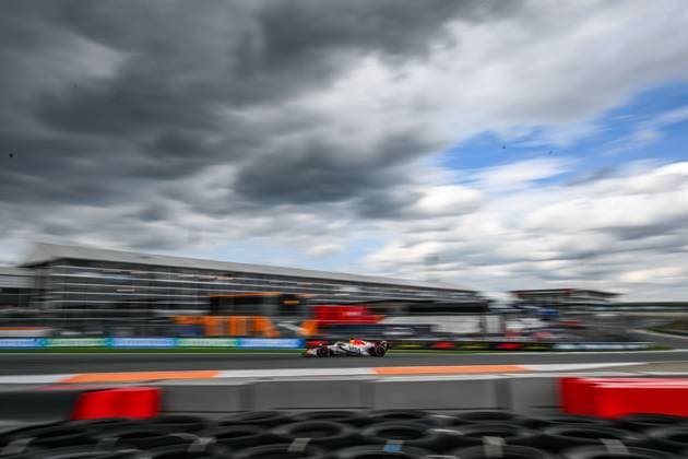 30th August 2025; Circuit Zandvoort, Zandvoort, North Holland, Netherlands; Formula 1 Heineken Dutch Grand Prix 2025 ; Qualification Day; Isack Hadjar (FRA) in the VCARB 02 of Visa Cash App Racing Bulls F1 Team during free practice  GodfreyxPitt