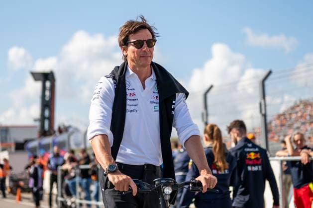Toto Wolff Mercedes AMG Petronas F1 Team, Team Principal , NED, Formula 1 World Championship, Heineken Grand Prix of the Netherlands, Circuit Zandvoort, 3 Free Practice, 2025 season, 30 08 2025 NED, Formula 1 World Championship, Heineken Grand Prix of the Netherlands, Circuit Zandvoort, 3 Free Practice, 2025 season, 30 08 2025 Zandvoort Copyright: xEibner-Pressefoto Memmlerx EP_MMR