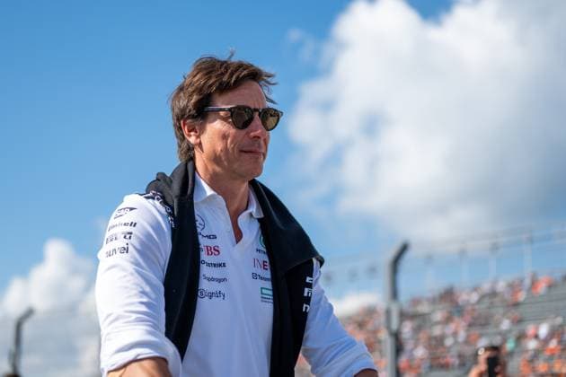 Toto Wolff Mercedes AMG Petronas F1 Team, Team Principal , NED, Formula 1 World Championship, Heineken Grand Prix of the Netherlands, Circuit Zandvoort, 3 Free Practice, 2025 season, 30 08 2025 NED, Formula 1 World Championship, Heineken Grand Prix of the Netherlands, Circuit Zandvoort, 3 Free Practice, 2025 season, 30 08 2025 Zandvoort Copyright: xEibner-Pressefoto Memmlerx EP_MMR