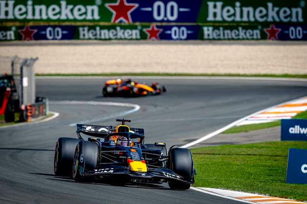 Formule 1 driver MAX Verstappen of Red Bull Racing during the match Formula 1 Zandvoort saturday 2025, free practice and qualification at the Formula 1 circuit Zandvoort for the Formula One Zandvoort saterday season 2025 2026 in ZANDVOORT, Netherlands on 30 august 2025, photo by Marcel van Dorst EYE4images DeFodi Images