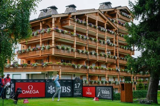 Golf, European Masters in Crans Montana