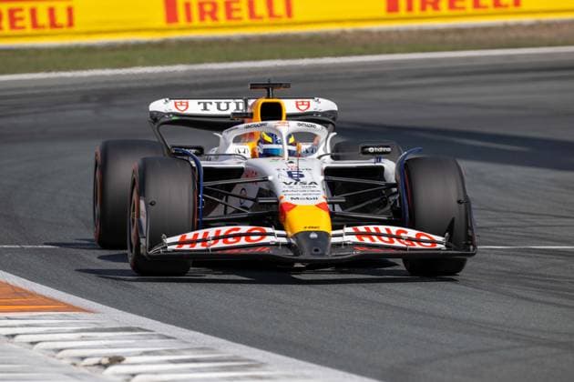 Isack Hadjar, 6, Visa Cash App RB Formula One Team, Free Practice, Dutch Grand Prix, Motorsport, Men, Formula 1, 30 08 2025 Zandvoort Netherlands Netherlands Copyright: xkolbert-press MartinxWdziecznyx