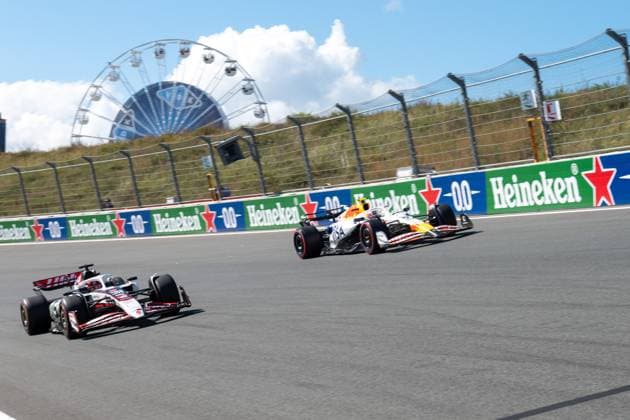 Liam Lawson 30, Visa Cash App RB Formula One Team,Esteban Ocon, BWT Alpine F1 Team Free Practice, Dutch Grand Prix, Motorsport, Men, Formula 1, 30 08 2025 Zandvoort Netherlands Netherlands Copyright: xkolbert-press MartinxWdziecznyx