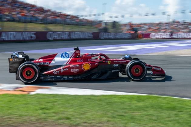 Charles Leclerc 16, Scuderia Ferrari, Free Practice, Dutch Grand Prix, Motorsport, Men, Formula 1, 30 08 2025 Zandvoort Netherlands Netherlands Copyright: xkolbert-press MartinxWdziecznyx