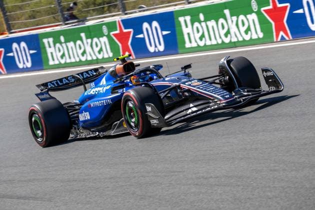 Carlos Sainz 55, Williams Racing, Free Practice, Dutch Grand Prix, Motorsport, Men, Formula 1, 30 08 2025 Zandvoort Netherlands Netherlands Copyright: xkolbert-press MartinxWdziecznyx