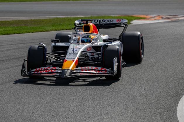 Isack Hadjar, 6, Visa Cash App RB Formula One Team, Free Practice, Dutch Grand Prix, Motorsport, Men, Formula 1, 30 08 2025 Zandvoort Netherlands Netherlands Copyright: xkolbert-press MartinxWdziecznyx