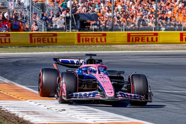 Pierre Gasly of France and BWT Alpine F1 Team competing in the Qualification of the Formula 1 Heineken Dutch Grand Prix 2025 on Day 2 at Circuit Zandvoort on August 30, 2025 in Zandvoort, Netherlands Photo by Marcel ter Bals DeFodi Images