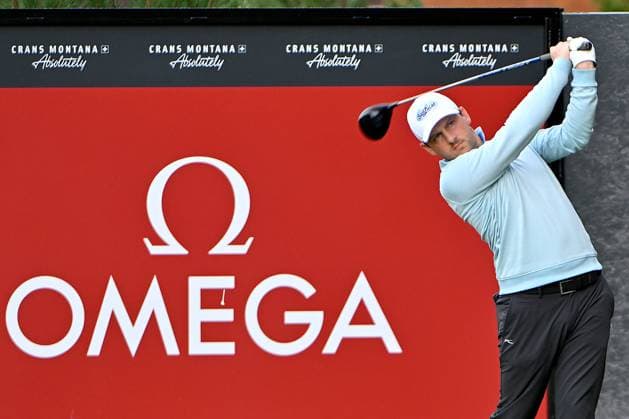 GOLF - Omega European Masters 2025 CRANS MONTANA,SWITZERLAND,30.AUG.25 - GOLF - Omega European Masters, GC Crans-sur-Sierre. Image shows Lukas Nemecz (AUT).  GEPAxpictures xFredericxDubuis