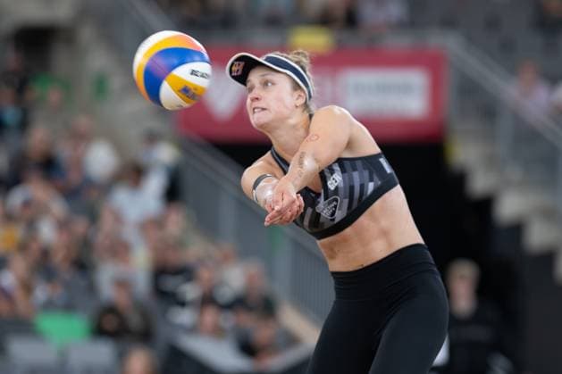 Beach Pro Tour Elite 16 Hamburg, 30 08 2025 Svenja Müller Player No 1, GER Beach Pro Tour Elite 16 Hamburg on 30 08 2025 Copyright: xBEAUTIFULxSPORTS PeterxWeberx