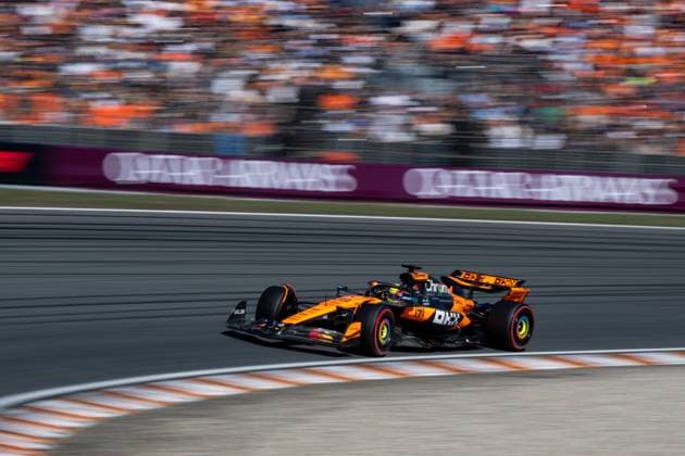 Oscar Piastri McLaren Formula 1 Team, Australia, 81 in MCL39, NED, Formula 1 World Championship, Heineken Grand Prix of the Netherlands, Circuit Zandvoort, Qualifying, 2025 season, 30 08 2025 NED, Formula 1 World Championship, Heineken Grand Prix of the Netherlands, Circuit Zandvoort, Qualifying, 2025 season, 30 08 2025 Zandvoort Copyright: xEibner-Pressefoto Memmlerx EP_MMR