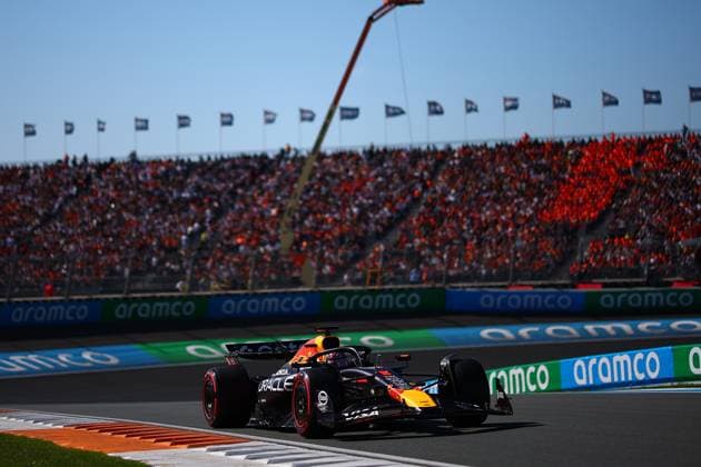 F1 Grand Prix of Netherlands Max Verstappen of Red Bull Racing on track during qualifying for the F1 Grand Prix of Netherlands at Zandvoort Circuit on August 30, 2025 in Zandvoort, Netherlands. Zandvoort Zandvoort Circuit Netherlands Copyright: xBasilex