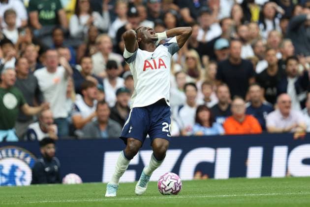 Mohammed Kudus of Tottenham Hotspur during the Premier League match between Tottenham Hotspur and Bournemouth at Tottenham Hotspur Stadium in London, England (Photo by Alexander Canillas Sports Press Photo SPP) Copyright: xAlexanderxCanillas SPPx Sportspressphoto_SPR18304
