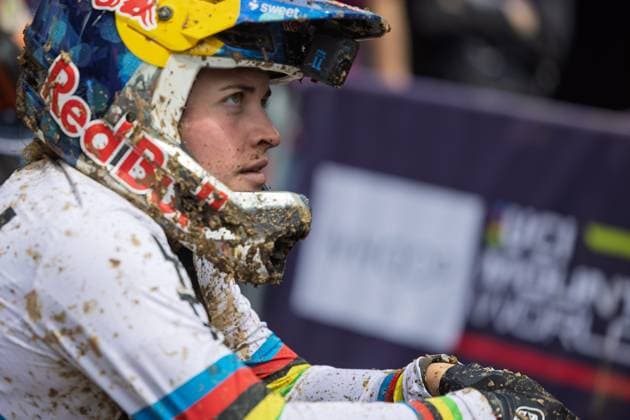 COUPE DU MONDE DE VTT AUX GETS PHOTOPQR LE DAUPHINE Grégory YETCHMENIZA ; Les Gets ; 30 08 2025 ; Les Gets (Haute-Savoie), 30 août. Les Gets accueillent une étape de coupe du monde de VTT. sur notre photo : Valentina Höll. Grégory Yetchmeniza Le Dauphiné Libéré - France, Haute-Savoie August 30, 2025 Les Gets hosts a Mountain Bike World Cup stage Les Gets Haute-Savoie Rhône-Alpes France  Copyright: xPHOTOPQR LExDAUPHINE MAXPPPxGrégoryxYETCHMENIZAx 20250830JDL3144 20250830JDL3144