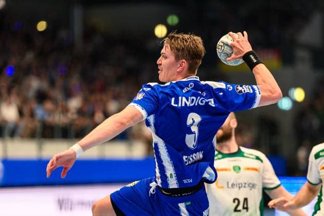 Oskar Joelsson ThSV Eisenach, 3 GER, Thuringia, ThSV Eisenach vs SC DHfK Leipzig, East derby, derby, season opener, season start, 1 Daikin Handballbundesliga, handball, 1 matchday, 2025 2026 season, 16 00 hrs, 30 08 2025 GER, Thuringia, ThSV Eisenach vs SC DHfK Leipzig, East derby, derby, season opener, start of season, 1 Daikin Handball Bundesliga, handball, 1 matchday, 2025 2026 season, 4 Copyright: xEibner-Pressefoto MartinxHerbstx EP_MHT
