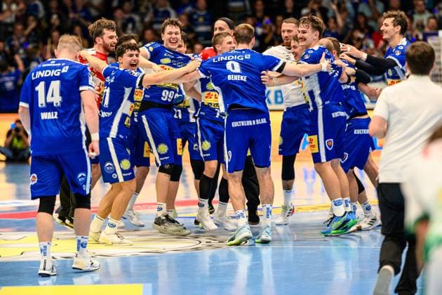 ThSV Eisenach wins on the first matchday in the derby against SC DHfK Leipzig GER, Thuringia, ThSV Eisenach vs SC DHfK Leipzig, East derby, derby, season opener, season start, 1 Daikin Handballbundesliga, handball, 1 matchday, Season 2025 2026, 16 00 hrs, 30 08 2025 GER, Thuringia, ThSV Eisenach vs SC DHfK Leipzig, Eastern derby, derby, season opener, start of season, 1 Daikin Handball Bundesliga, handball, 1 matchday, season 2025 2026, 16 00 hrs, 30 08 2025 Eisenach Copyright: xEibner-Pressefoto MartinxHerbstx EP_MHT