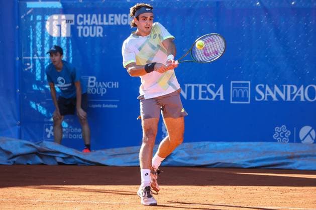 Juan Bautista Torres (ARG) during ATP, Tennis Herren Como Lake Challenger 2025, International Tennis match in Como, Italy, August 29 2025  Copyright: xRobertaxCorradin IPAxSportx xipa-agency.netx xx IPA_63673702 IPA_Agency_IPA63673702