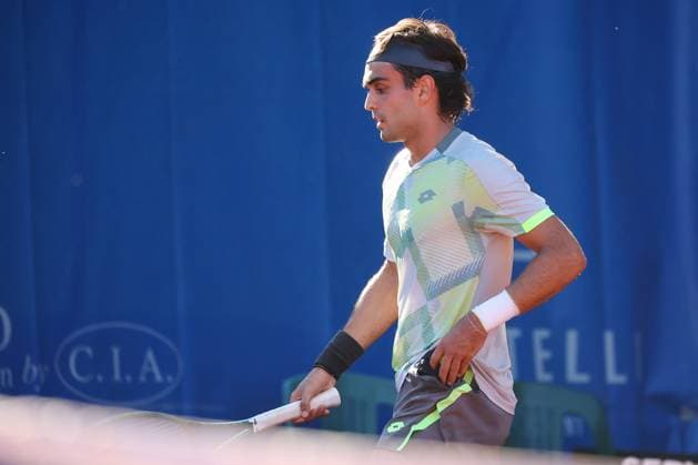Juan Bautista Torres (ARG) during ATP, Tennis Herren Como Lake Challenger 2025, International Tennis match in Como, Italy, August 29 2025  Copyright: xRobertaxCorradin IPAxSportx xipa-agency.netx xx IPA_63673716 IPA_Agency_IPA63673716