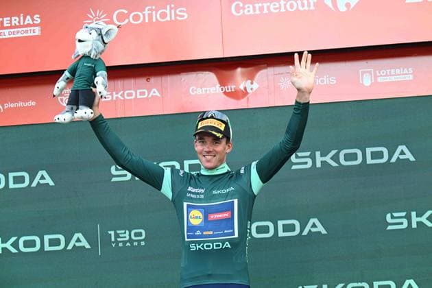 30-08-2025 Vuelta A Espana; Tappa 08 Monzon Templario - Zaragoza; 2025, Lidl - Trek; Pedersen, Mads; Zaragoza; 