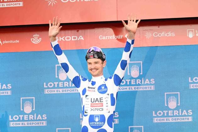 30-08-2025 Vuelta A Espana; Tappa 08 Monzon Templario - Zaragoza; 2025, Uae Team Emirates - Xrg; Vine, Jai; Zaragoza; 