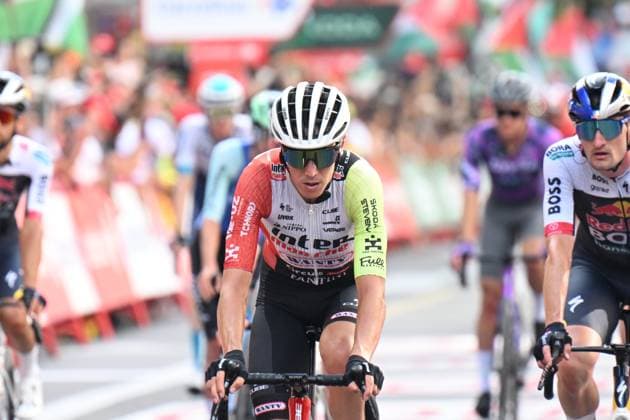 30-08-2025 Vuelta A Espana; Tappa 08 Monzon Templario - Zaragoza; 2025, Israel - Premier Tech; Petilli, Simone; Zaragoza; 