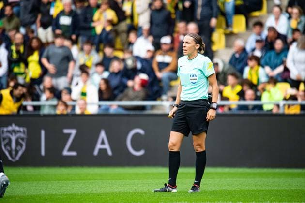 FOOTBALL : FC Nantes vs AJ Auxerre - Ligue 1 - JournÃ e 3 - 30 08 2025 StÃ phanie Frappart (Arbitre Central) NantesFrance  Copyright: xBaptistexAutissierx