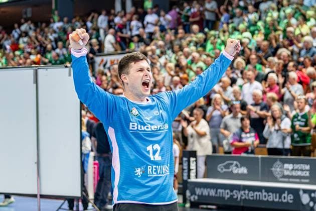 Handball Bundesliga HSG Wetzlar SG Flensburg Handewitt, 30 08 25 Anadin Suljakovic HSG Wetzlar, 12 Handball Bundesliga HSG Wetzlar SG Flensburg Handewitt Wetzlar, 30 08 25 Copyright: xBEAUTIFULxSPORTS Roeczeyx