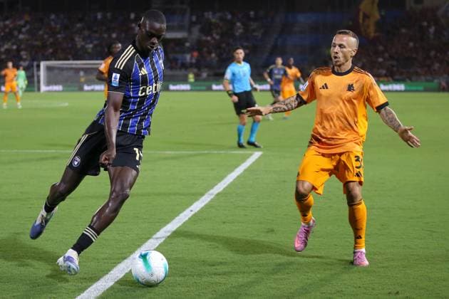 30.08.2025 Pisa vs Roma (Serie A) Calcio; 2Â° Giornata& xD;Nella foto: Angelino& xD;(Foto Gino Mancini)  Copyright: xGinoxMancini IPAxSportx xipa-agency.netx xx IPA_63686140 IPA_Agency_IPA63686140