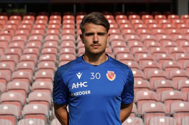Max Böhnke FC Energie Cottbus 3 Liga, portrait date 2025 2026 Football 3 Liga 2025 2026 Official portrait date FC Energie Cottbus