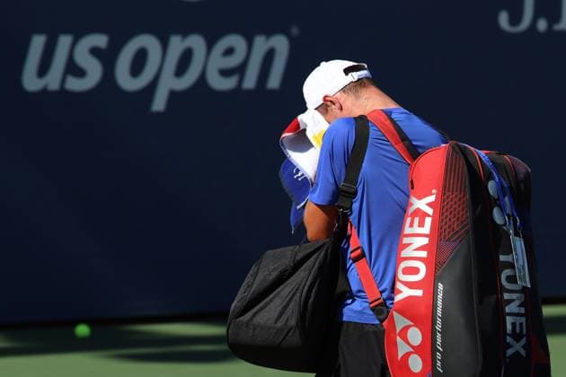 TENIS US OPEN 2025 30082025 N Z KAMIL MAJCHRZAK PO MECZU TRZECIEJ RUNDY NA TURNIEJU WIELKIEGO SZLEMA US OPEN 2025 MARCIN CHOLEWINSKI NEWSPIX.PL TENNIS US OPEN 2025 30082025 KAMIL MAJCHRZAK AFTER THE MATCH IN THE THIRD ROUND NEWSPIX.PL --- newspix.pl POLAND OUT! 