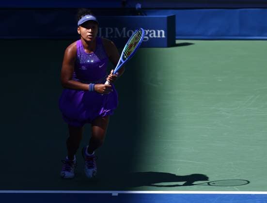 2025 US Open Tennis Championships, Day Seven, Billy Jean-King Tennis Centre, Flushing Meadows, New York, USA, 30 08 2025 Naomi Osaka (JPN) in action during her third round match against Daria Kasatina (AUS) in the 2025 US Open at Flushing Meadows New York Billy Jean King Tennis Centre, Flushing Meadows New York USA Copyright: xMarkxGreenwoodx