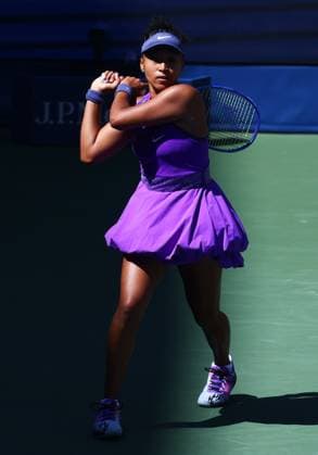 2025 US Open Tennis Championships, Day Seven, Billy Jean-King Tennis Centre, Flushing Meadows, New York, USA, 30 08 2025 Naomi Osaka (JPN) in action during her third round match against Daria Kasatina (AUS) in the 2025 US Open at Flushing Meadows New York Billy Jean King Tennis Centre, Flushing Meadows New York USA Copyright: xMarkxGreenwoodx