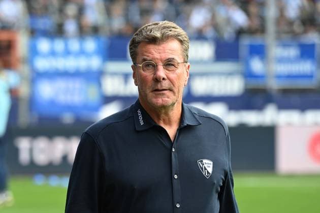 Coach Dieter HECKING BO Portraet, Portrait, Portrait, Cropped single image, Single motif, Football 2 Bundesliga, 4 Spieltag, matchday 4, VfL Bochum BO SC Preussen Muenster MS 1 2 am 30 08 2025, Vonovia Ruhrstadion Bochum Germany DFL regulations prohibit any use of photographs as image sequences and or quasi video Â