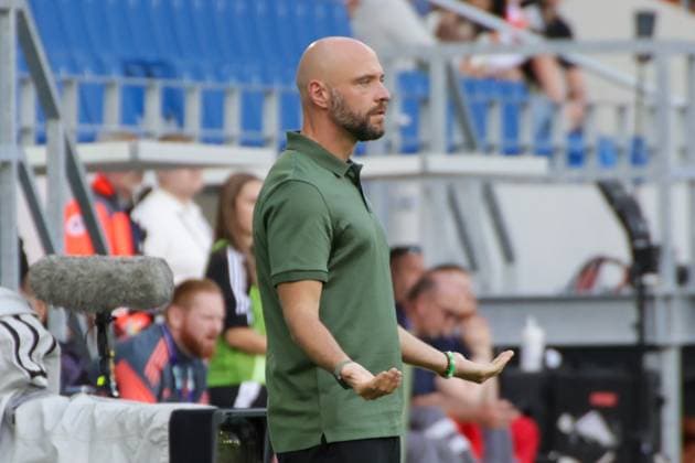 30 08 2025, xgrfx, Football DFB Supercup Women 2025, FC Bayern Munich VfL Wolfsburg v l Stephan Lerch VfL Wolfsburg DFL DFB REGULATIONS PROHIBIT ANY USE OF PHOTOGRAPHS as IMAGE SEQUENCES and or QUASI VIDEO Karlsruhe