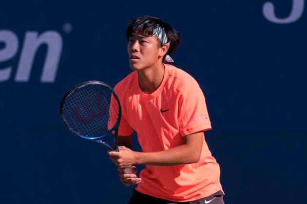 August 30, 2025, Flushing Meadows, New York, USA: Coleman Wong awaits a serve during a match against Andrey Rublev on Day 7 of the 2025 US Open at USTA Billie Jean King National Tennis Center on Saturday August 30, 2025 in the Flushing neighborhood of the Queens borough of New York City. JAVIER ROJAS PI Flushing Meadows USA - ZUMAp124 20250830_zaa_p124_095 Copyright: xJavierxRojasx