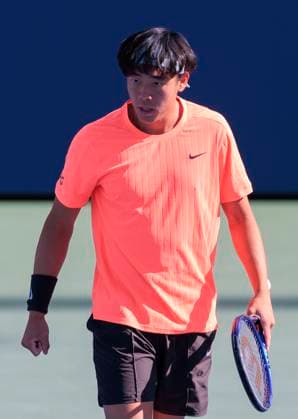 August 30, 2025, Flushing Meadows, New York, USA: Coleman Wong during a match against Andrey Rublev on Day 7 of the 2025 US Open at USTA Billie Jean King National Tennis Center on Saturday August 30, 2025 in the Flushing neighborhood of the Queens borough of New York City. JAVIER ROJAS PI Flushing Meadows USA - ZUMAp124 20250830_zaa_p124_077 Copyright: xJavierxRojasx