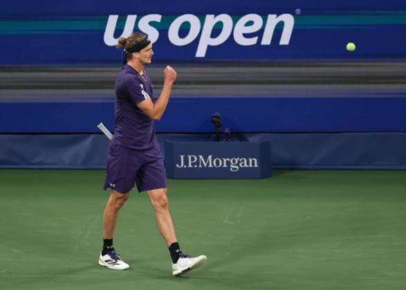 Alexander Zverev GER , US Open Championships 2023, USTA Billie Jean King National Tennis Center, Flushing Meadows, New York, USA Copyright: xJuergenxHasenkopfx