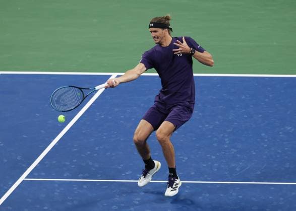 Alexander Zverev GER , US Open Championships 2023, USTA Billie Jean King National Tennis Center, Flushing Meadows, New York, USA Copyright: xJuergenxHasenkopfx