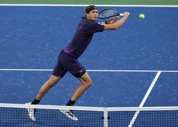 Alexander Zverev GER , US Open Championships 2023, USTA Billie Jean King National Tennis Center, Flushing Meadows, New York, USA Copyright: xJuergenxHasenkopfx