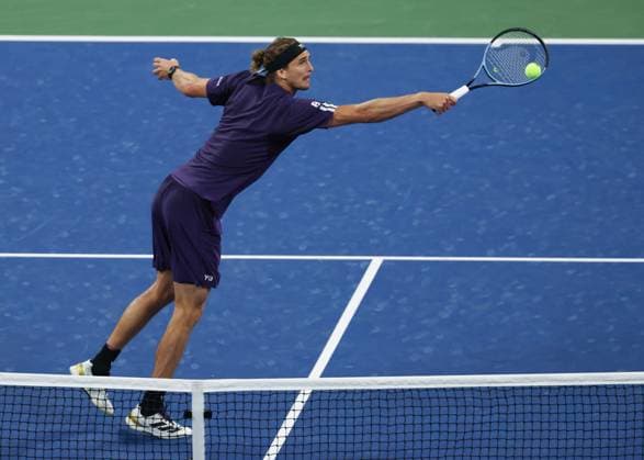Alexander Zverev GER , US Open Championships 2023, USTA Billie Jean King National Tennis Center, Flushing Meadows, New York, USA Copyright: xJuergenxHasenkopfx
