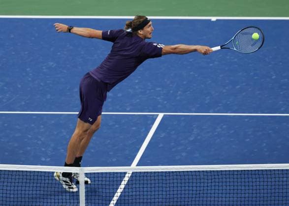 Alexander Zverev GER , US Open Championships 2023, USTA Billie Jean King National Tennis Center, Flushing Meadows, New York, USA Copyright: xJuergenxHasenkopfx