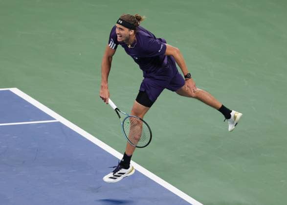 Alexander Zverev GER , US Open Championships 2023, USTA Billie Jean King National Tennis Center, Flushing Meadows, New York, USA Copyright: xJuergenxHasenkopfx