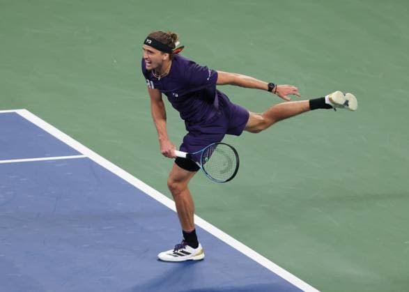 Alexander Zverev GER , US Open Championships 2023, USTA Billie Jean King National Tennis Center, Flushing Meadows, New York, USA Copyright: xJuergenxHasenkopfx