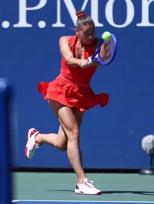 2025 US Open Tennis Championships, Day Seven, Billy Jean-King Tennis Centre, Flushing Meadows, New York, USA, 30 08 2025 Marta Kostyuk (UKR) in action during her third round match against Diane Parry (FRA) in the 2025 US Open at Flushing Meadows New York Billy Jean King Tennis Centre, Flushing Meadows New York USA Copyright: xMarkxGreenwoodx