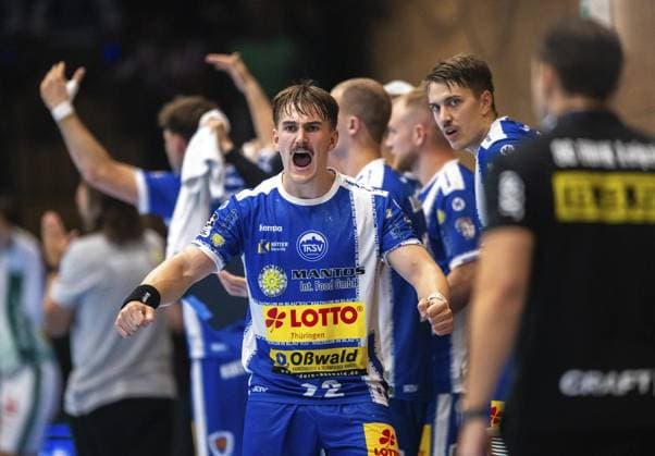DAIKIN HBL HANDBALL MEN 1 BL 1 GAME DAY THSV EISENACH SC DHFK LEIPZIG FOR EDITORIAL PURPOSES ONLY p 30 08 2025 Eisenach DAIKIN HBL Handball 1 Bundesliga Herren Saison 2025 2026 1 Spieltag Werner Assmann Halle ThSV Eisenach SC DHfK Leipzig 31 27 im Foto Felix Aellen 22 ThSV Eisenach Germany Thüringen Eisenach Copyright SaschaxFromm Copyright: SaschaxFromm doc826lcvlrdhx162z1q89e ,EDITORIAL USE ONLY Copyright: SaschaxFromm