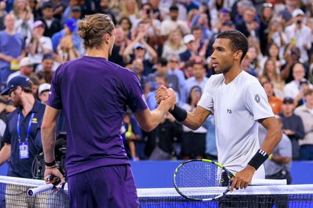 Tennis, US Open, Felix Auger-Aliassime defeats Alexander Zverev